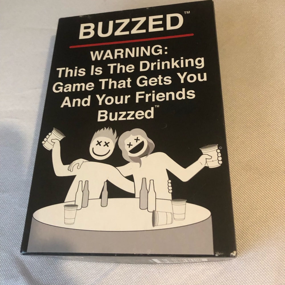 Buzzed Drinking Game-  749 $15 or $12 w/offer